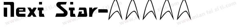 Next Star字体转换